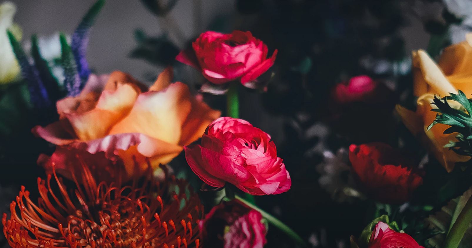 Begravningsblommor för svåra slut